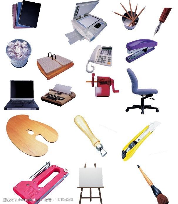 高效辦公，一覽無余 辦公用品與設備大全圖解指南